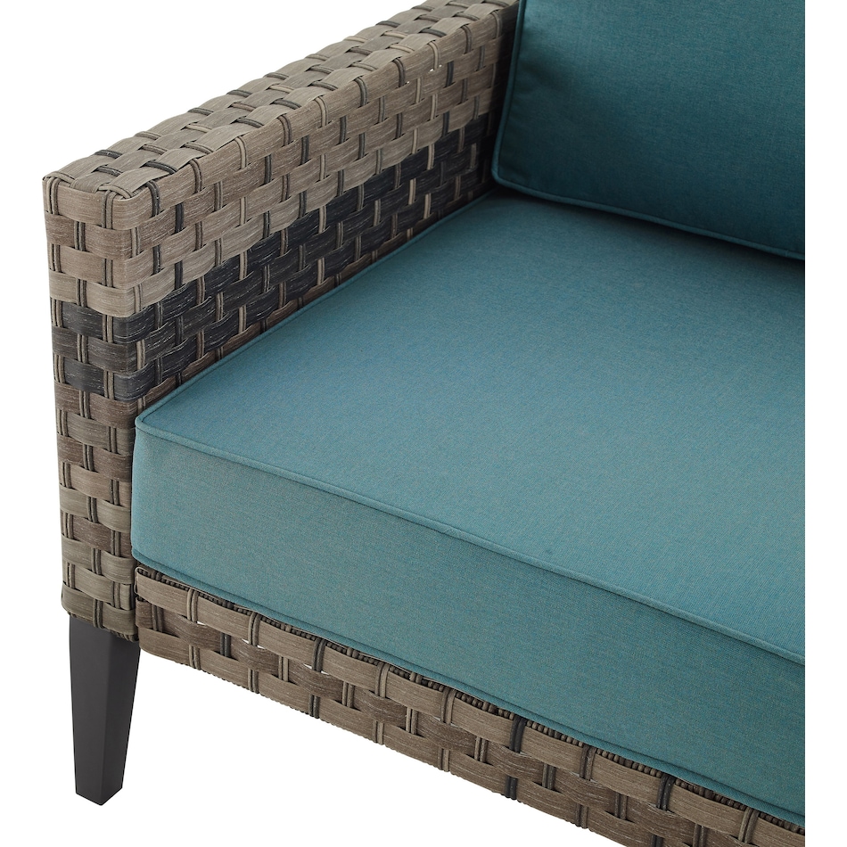 kitty hawk blue outdoor chair set   