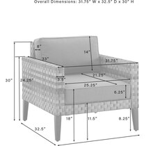 kitty hawk blue outdoor sofa set   
