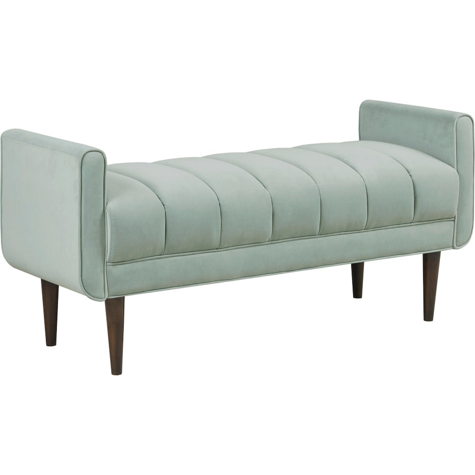 kitura seafoam bench   