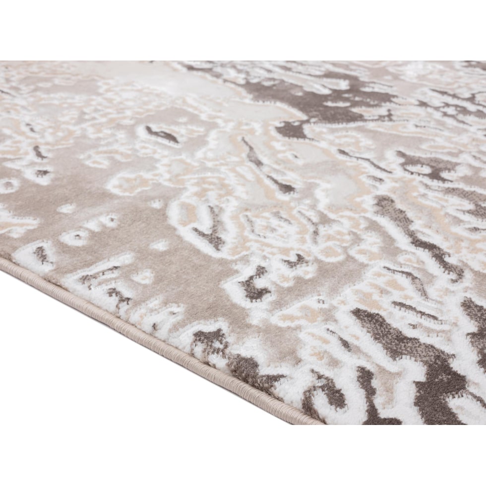 kivi brown beige area rug  x    