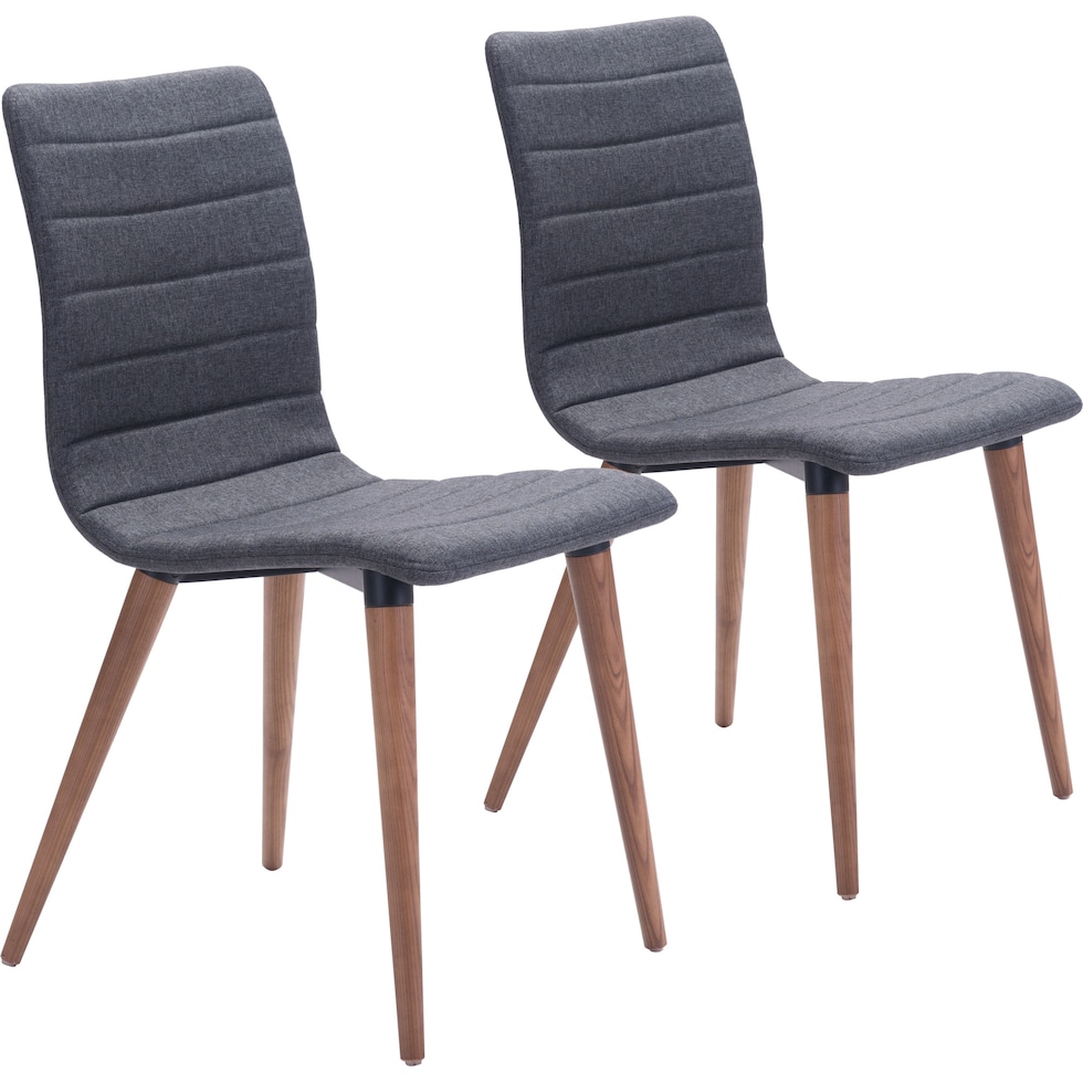 klara gray dining chair   