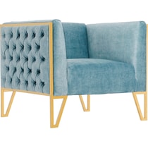 knightley blue gold  pack chairs   
