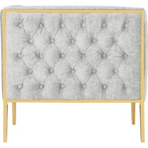 knightley gray gold chair   