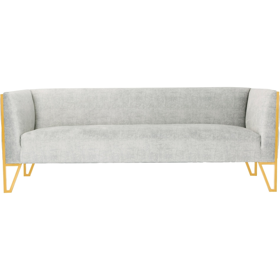 knightley gray gold sofa   