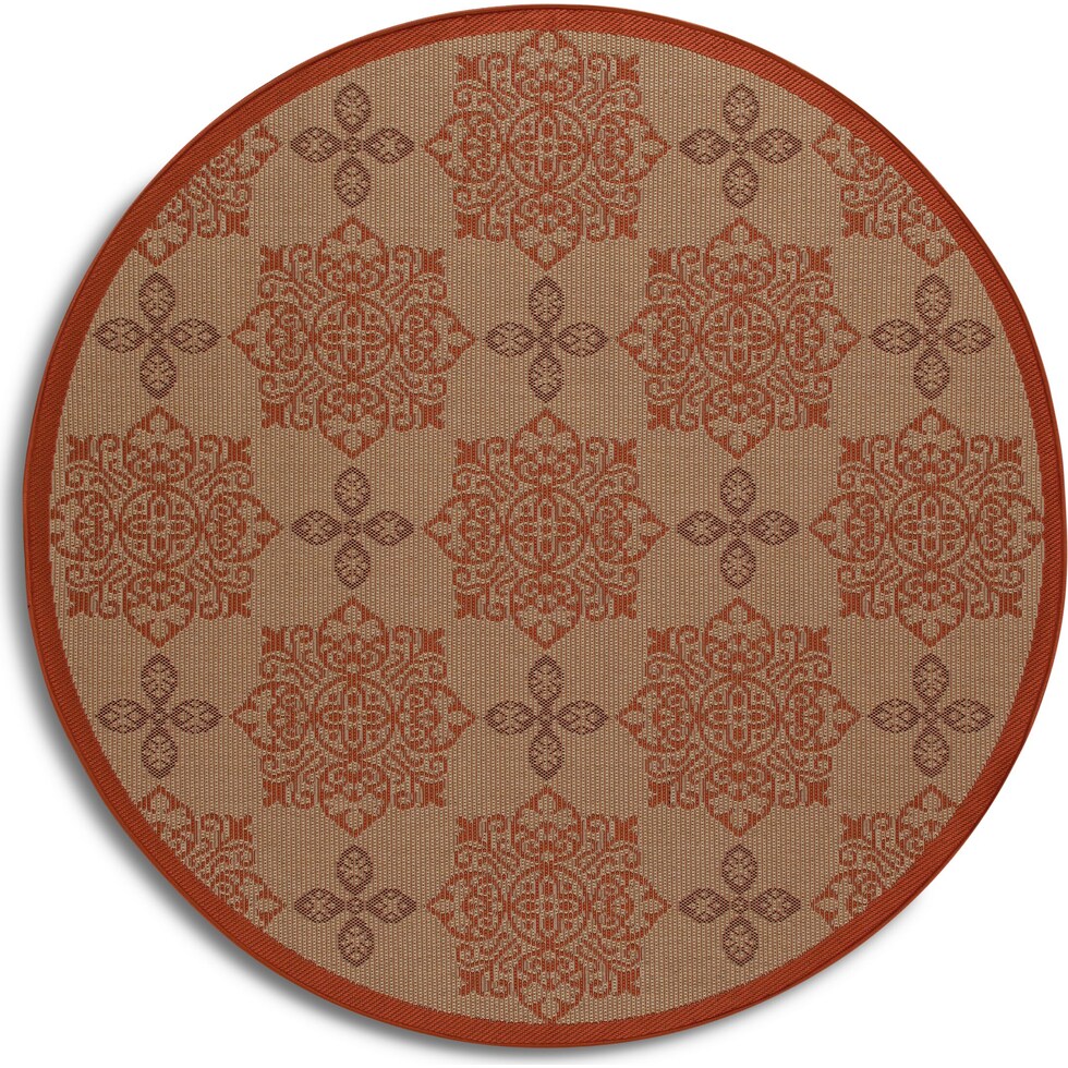 knot red outdoor area rug   