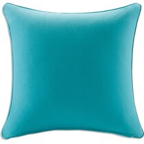 koa blue outdoor pillow   