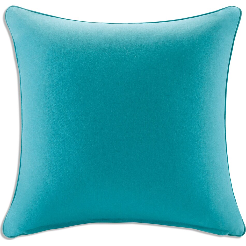 koa blue outdoor pillow   