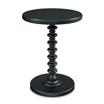 kobi black accent table   