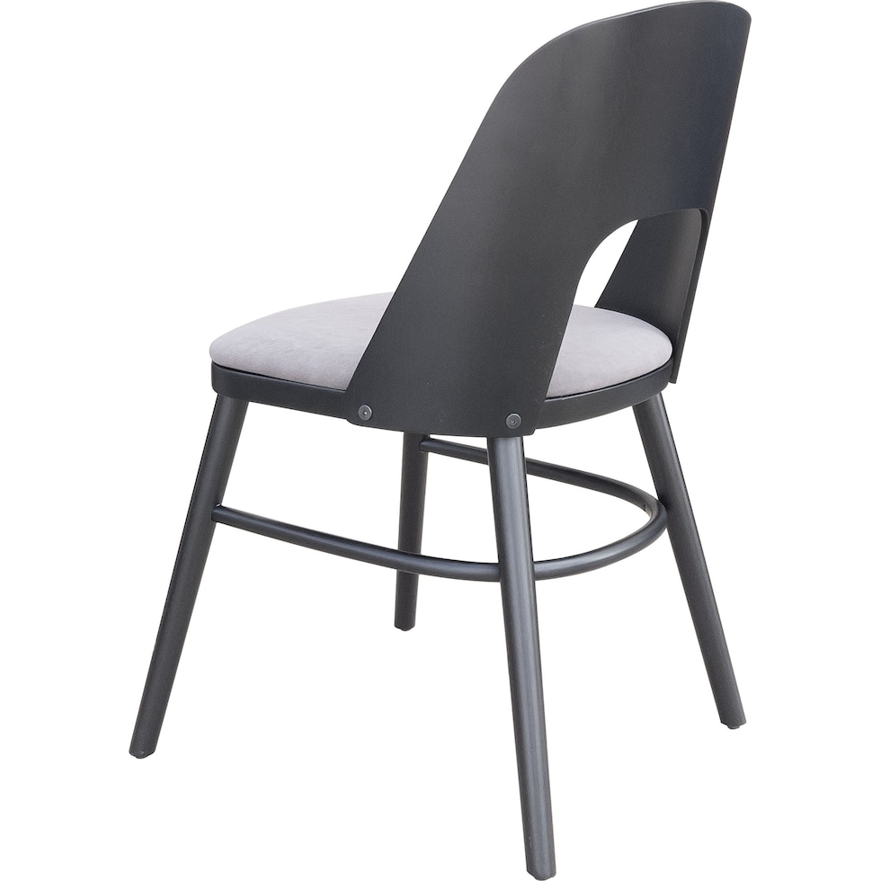 kodan black dining chair   