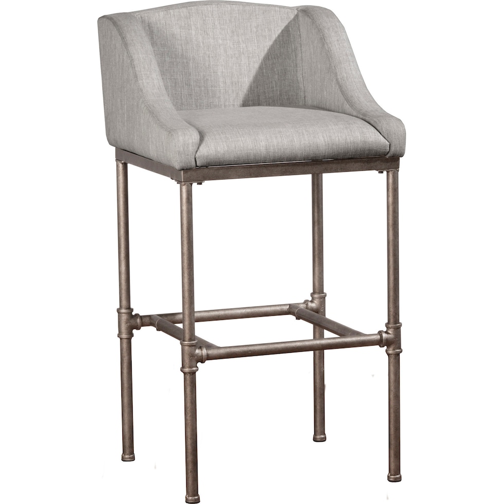 kofi silver bar stool   