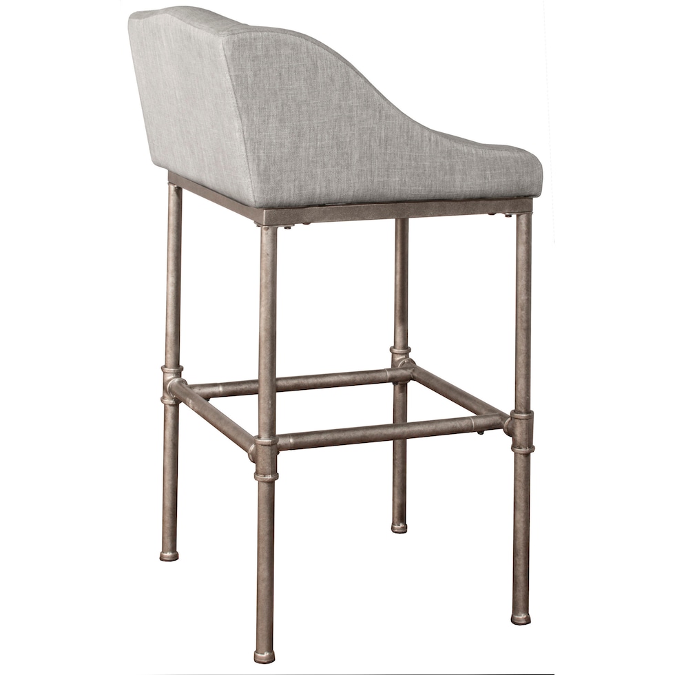 kofi silver bar stool   