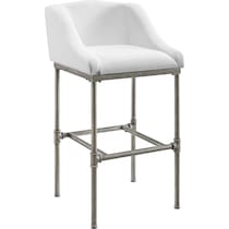 kofi white bar stool   