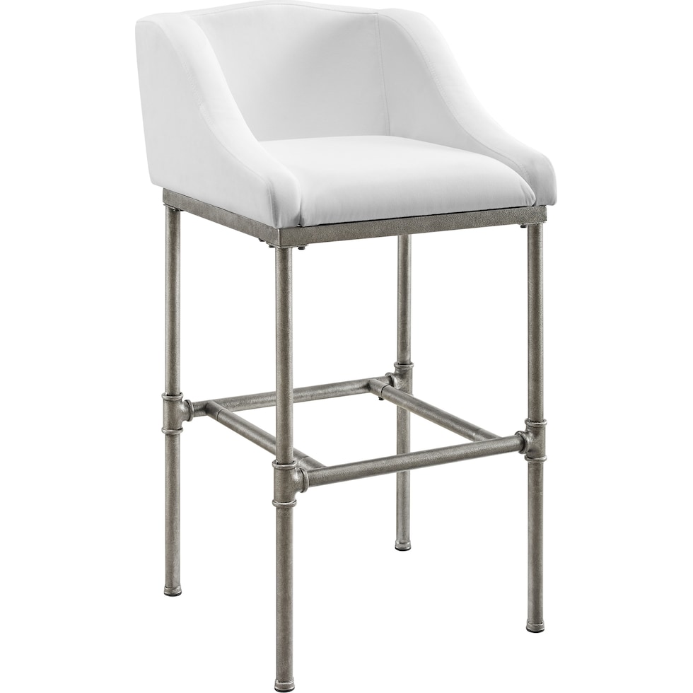 kofi white bar stool   