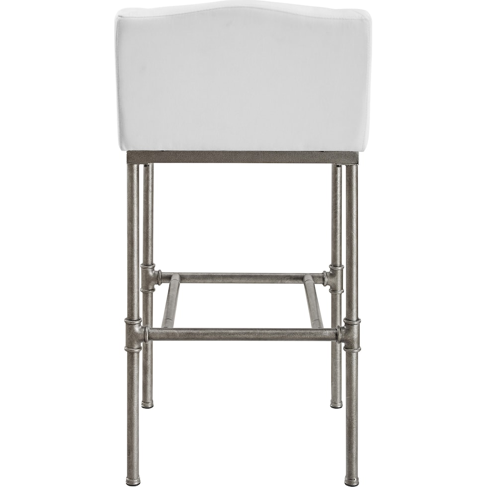 kofi white bar stool   