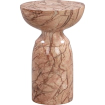 koi pink accent table   