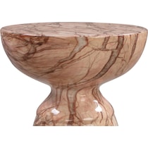 koi pink accent table   