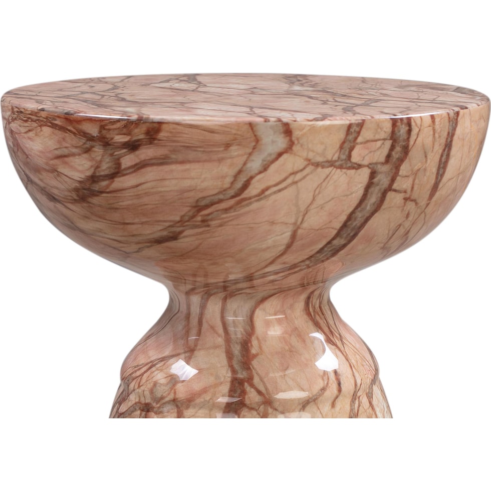 koi pink accent table   
