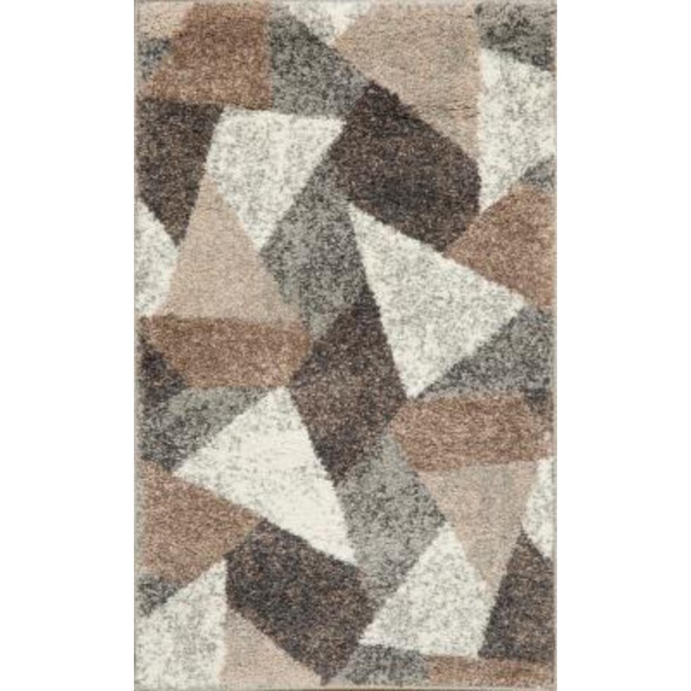 kolden brown gray light gray area rug  x    