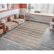 kolson gray area rug  x    