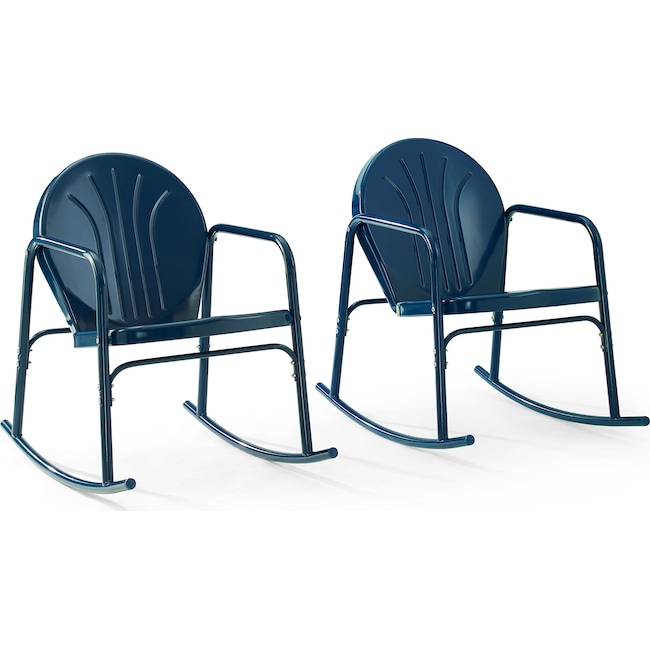 Outdoor Furniture - Kona Set of 2 Outdoor Rocking Chairs