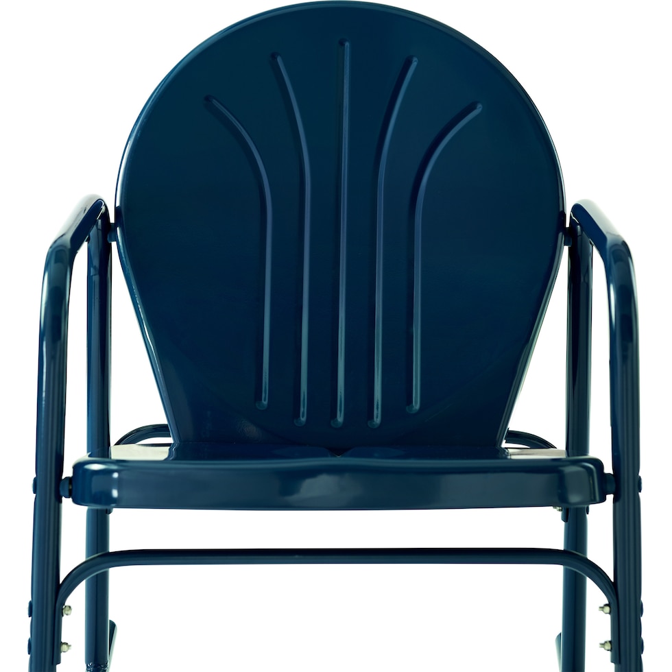 kona blue outdoor chair set   