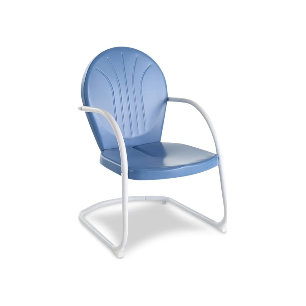 kona blue outdoor chair   