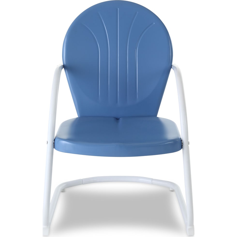 kona blue outdoor chair   