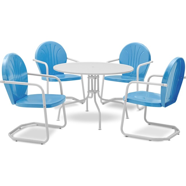 Outdoor Furniture - Kona 5-Piece Outdoor Dining Set