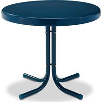 kona blue outdoor end table   