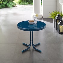 kona blue outdoor end table   