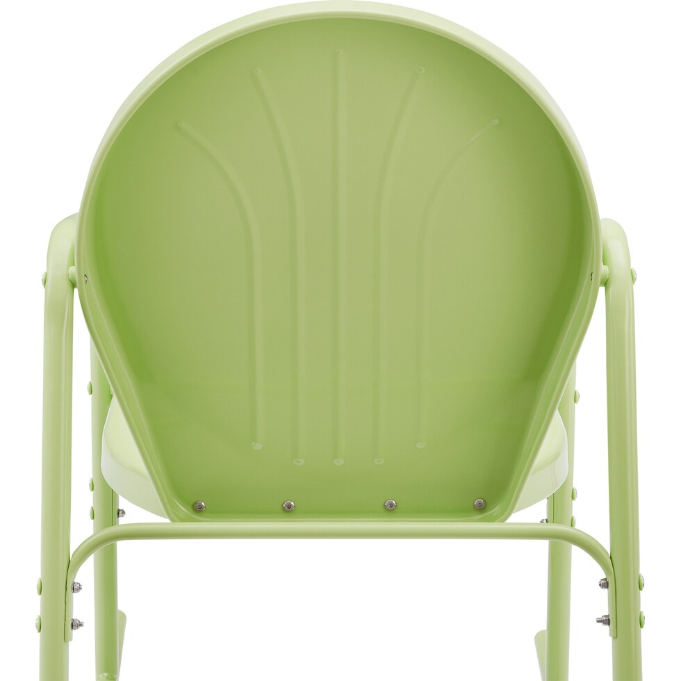 kona green outdoor chair set   
