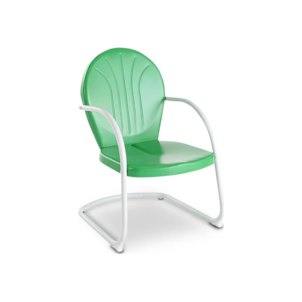 kona green outdoor chair   