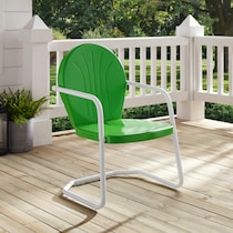 kona green outdoor chair   