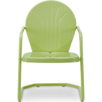 kona green outdoor chair   