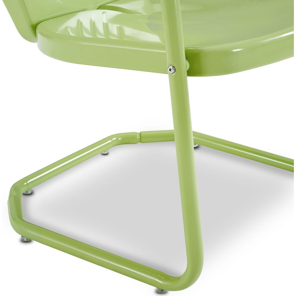 kona green outdoor dinette   