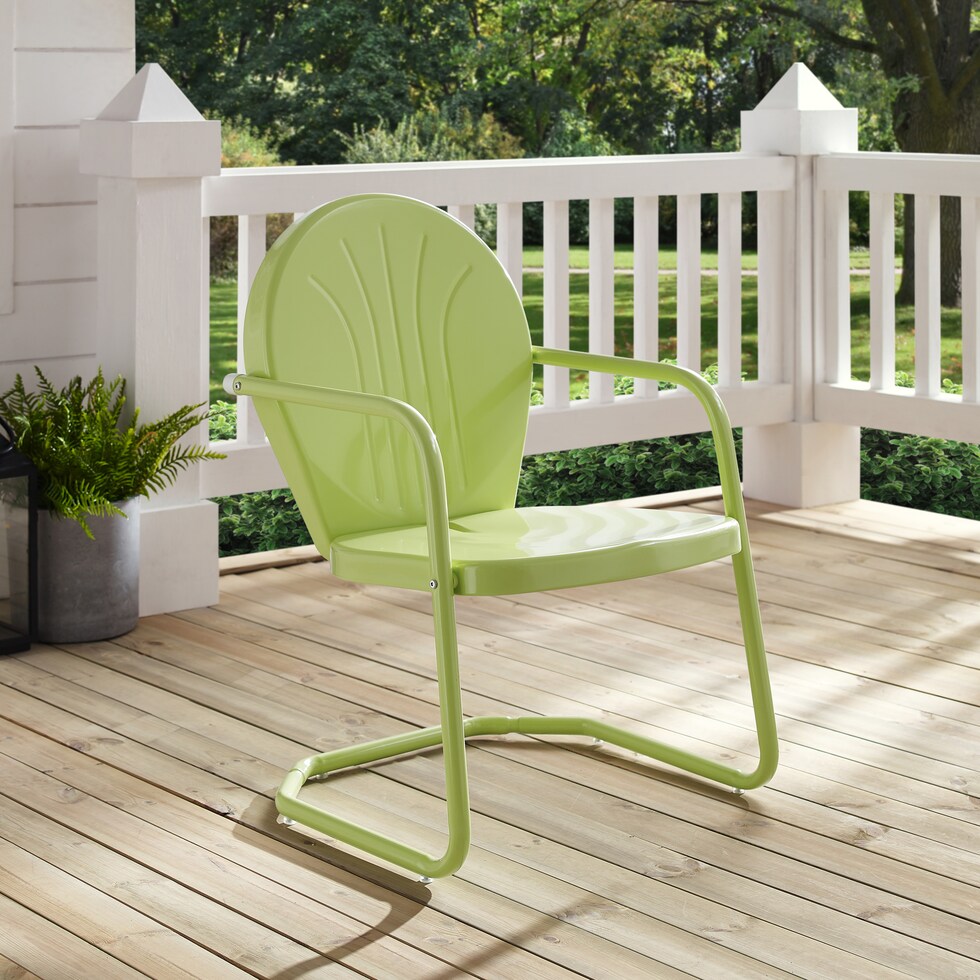 kona green outdoor dinette   