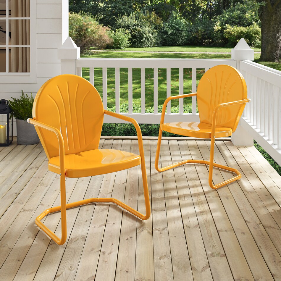 Kona Set of 2 Outdoor Chairs and Side Table Value City Furniture