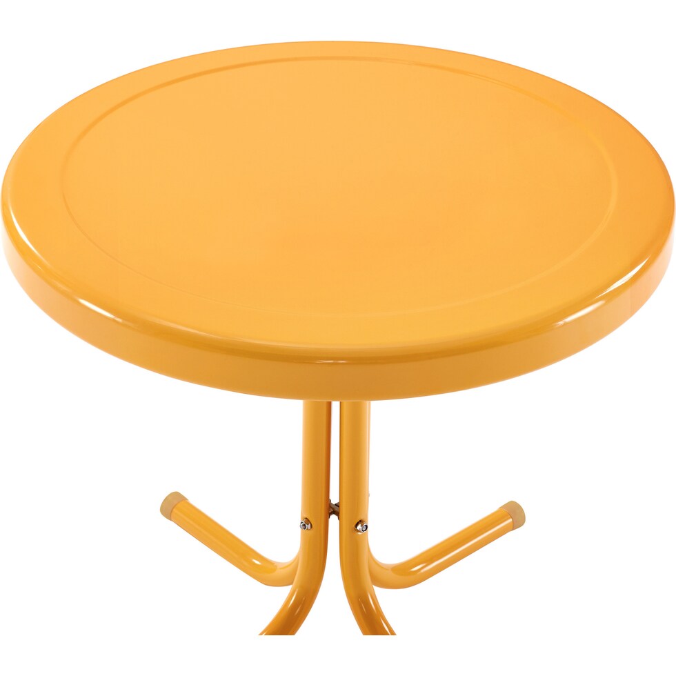 kona orange outdoor chair set   