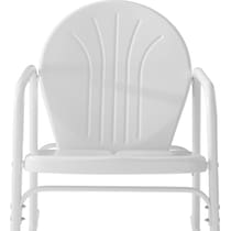kona white outdoor chair set   