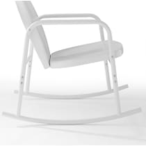 kona white outdoor chair set   