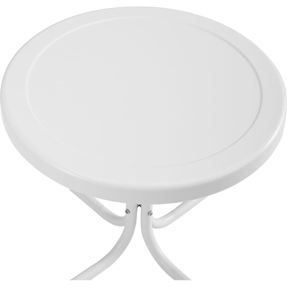 kona white outdoor chair set   