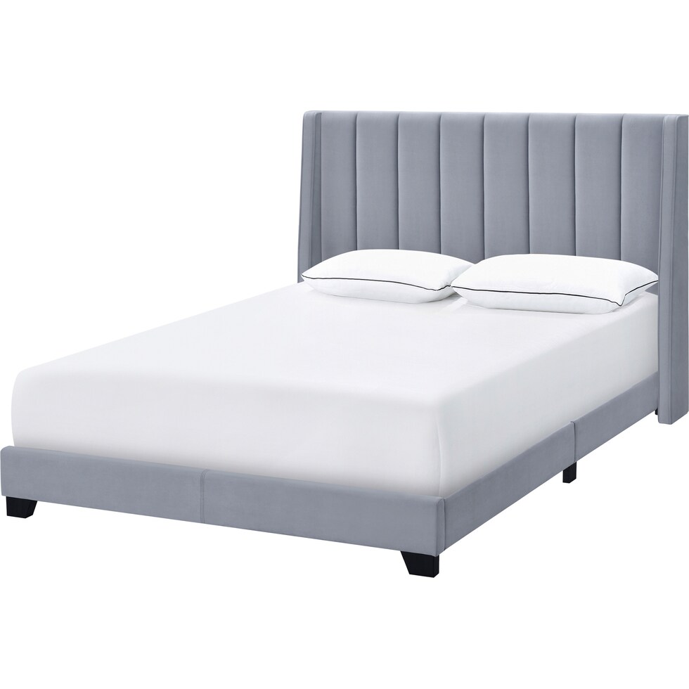 korey gray full bed   