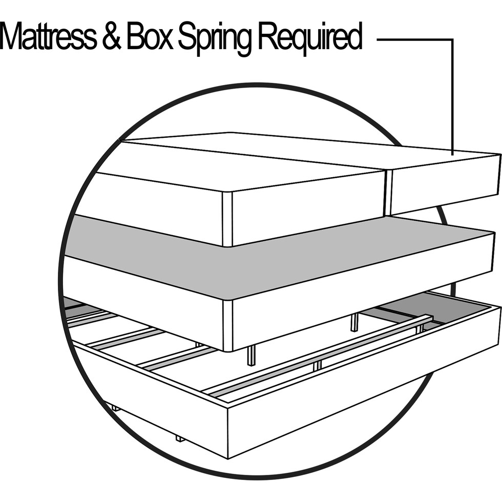 korey gray king bed   