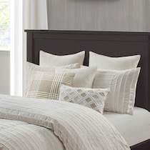 korey white king bedding set   