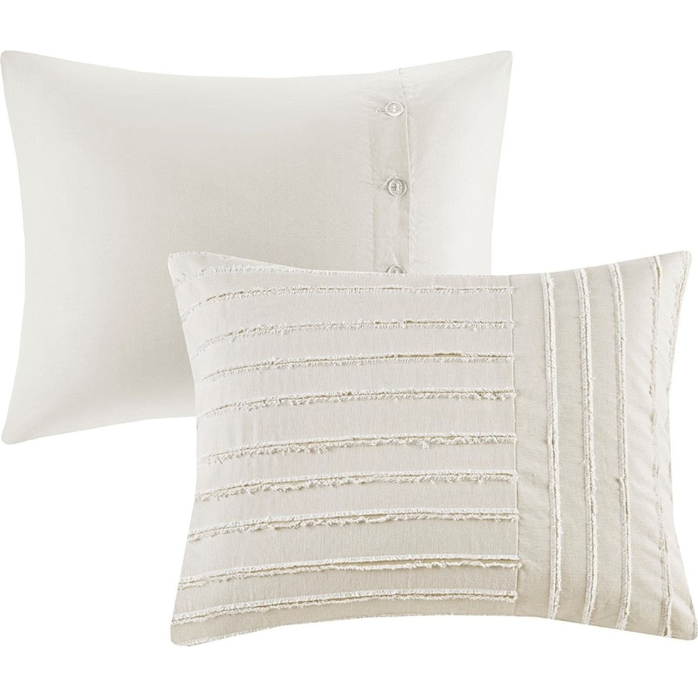 korey white king bedding set   