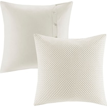 korey white king bedding set   