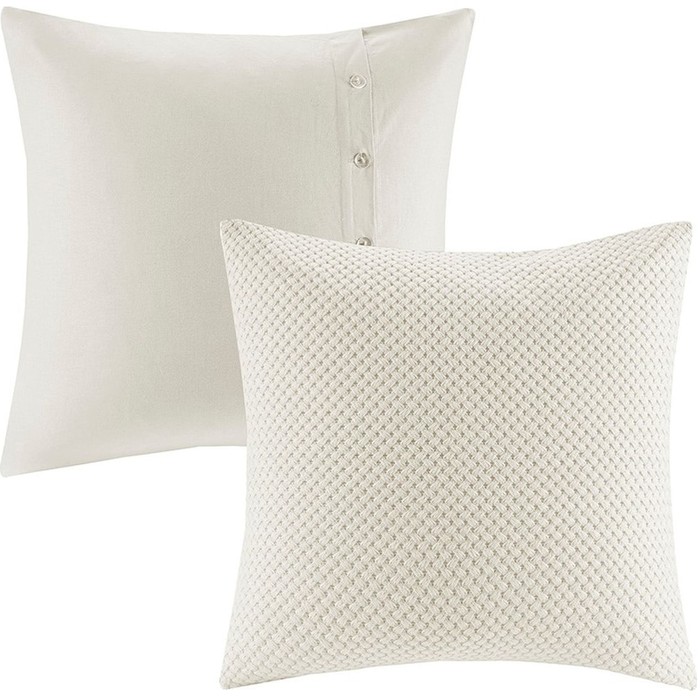 korey white king bedding set   