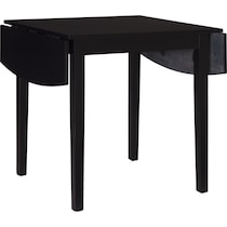 krigel black dining table   