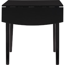 krigel black dining table   