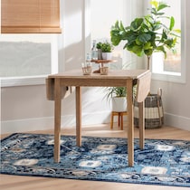 krigel light brown dining table   